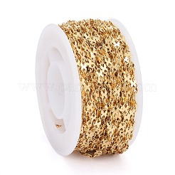 Ion Plating(IP) 304 Stainless Steel Dapped Link Chains&nbsp;CHS-F013-03G