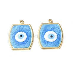Brass Enamel Pendants&nbsp;KK-G449-01G-09