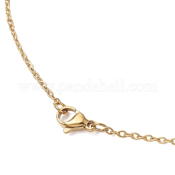 Natural & Synthetic Mixed Gemstone Copper Wire Wrapped Heart Pendant 304 Stainless Steel Cable Chain Necklaces&nbsp;NJEW-JN05779