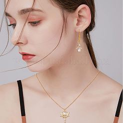 20Pcs 2 Style Rack Plating Brass Micro Pave Clear Cubic Zirconia Pendants&nbsp;KK-FH0004-22