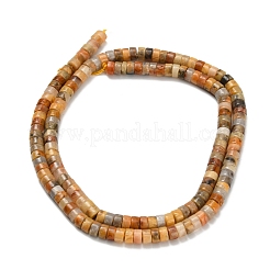Natural Crazy Agate Beads Strands&nbsp;G-Z110-A22-2x4mm