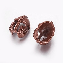 Tibetan Style Alloy Bead Rhinestone Settings&nbsp;PALLOY-F224-13