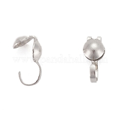 Tarnish Resistant 304 Stainless Steel Bead Tips&nbsp;X-STAS-R063-23
