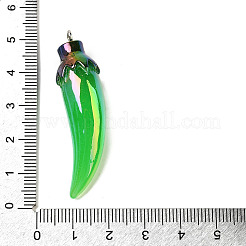 Opaque Resin Pendants&nbsp;FIND-I044-16G-02