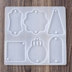 Geometric Tag Bag Keychain Silicone Mold&nbsp;LS-SIMO-S001-05G