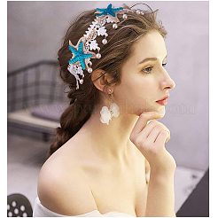 Handmade Lace Women Headband&nbsp;OHAR-PH0001-06