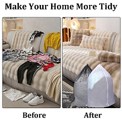 2Pcs 2 Colors Polyester Clothing Storage Bags&nbsp;ABAG-CP0001-23B