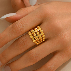 Hollow Geometric Adjustable Brass Finger Rings for Women&nbsp;KQ6993