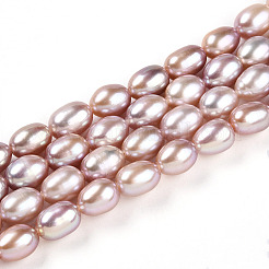 Natural Cultured Freshwater Pearl Beads Strands&nbsp;PEAR-N012-AA-03