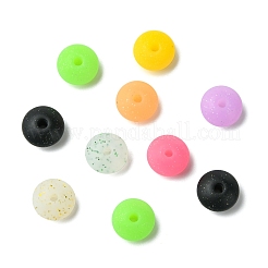 シリコンビーズ  ロンデル  ミックスカラー  12x6.5mm  穴：2.5mm&nbsp;SIL-CJC0007-14