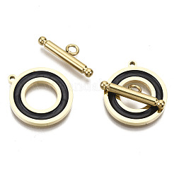 201 Stainless Steel Toggle Clasps&nbsp;STAS-R115-14B-G