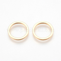 Brass Linking Rings&nbsp;X-KK-T020-54G