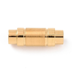 Ion Plating(IP) 304 Stainless Steel Magnetic Clasps with Glue-in Ends&nbsp;STAS-F139-078G