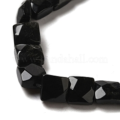 Natural Obsidian Beads Strands&nbsp;G-C109-A02-01