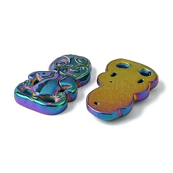 Electroplate Synthetic Non-magnetic Hematite Big Pendants&nbsp;G-G113-01F