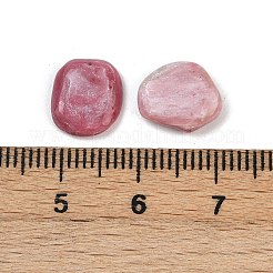 天然ロードナイトビーズ  穴がない  チップ  3.5~18.5x5~18.5x1~5mm  約1694~6666個/1000g&nbsp;G-U032-B02
