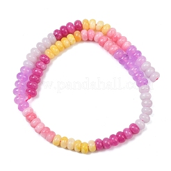 Gradient Color Natural White Jade Beads Strands&nbsp;X-G-NH0006-A09-01