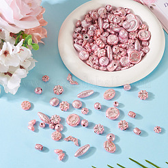 100G Pearlized Opaque Acrylic Beads&nbsp;OACR-TA0004-41A