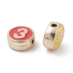 Alloy Enamel Beads&nbsp;ENAM-XCP0001-19