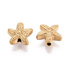 304 Stainless Steel Starfish Beads&nbsp;STAS-T072-60G