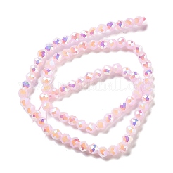 Electroplate Glass Beads Strands&nbsp;GLAA-A014-01B
