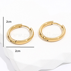 201 Stainless Steel Hoop Earrings for Women&nbsp;DR6966