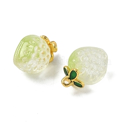 Transparent Glass Pendants&nbsp;GLAA-P072-03G-03