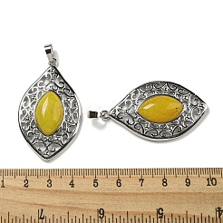 Natural Topaz Jade Pendants&nbsp;G-Q158-02B