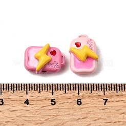 Baking Paint Alloy Enamel Beads&nbsp;FIND-G092-06
