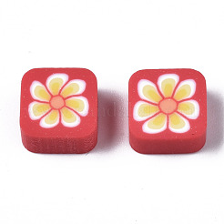 Handmade Polymer Clay Beads&nbsp;CLAY-N008-034D