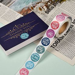 1 Inch Thank You Self-Adhesive Paper Gift Tag Stickers&nbsp;X-DIY-E027-A-01