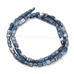 天然石カヤナイトビーズ連売り  正方形  5.5~6.5x6.5x2.5mm  穴：0.7mm  約67個/連  15.94''（40.5センチメートル）&nbsp;G-H335-L01-6mm