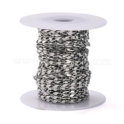 Tarnish Resistant 304 Stainless Steel Link Chains&nbsp;CHS-K002-25