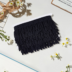 5Yards Polyester Lace Edge Trim Ribbon&nbsp;OCOR-CY0004-35A