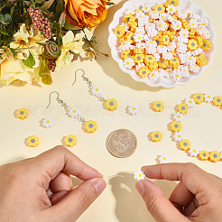 400pcs Flower Handmade Polymer Clay Beads&nbsp;CLAY-PA0001-28