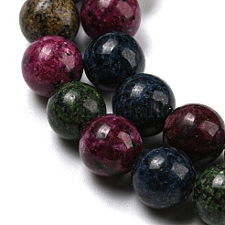 Natural Dyed Sesame Jasper Beads Strands&nbsp;G-E443-A41