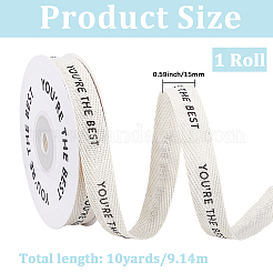 1 Roll Cotton Ribbons&nbsp;SRIB-CY0001-33