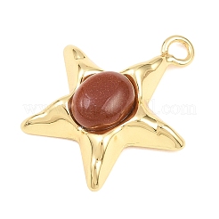 Synthetic Goldstone Pendants&nbsp;GG-G001-01G-02