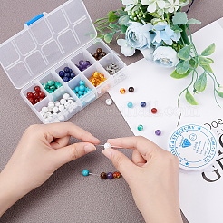 DIY Yoga Chakra Bracelet Making Kits&nbsp;DIY-SC0012-64