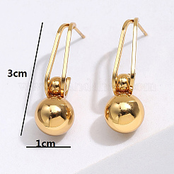 Simple 201 Stainless Steel Stud Earrings for Women&nbsp;PO4456
