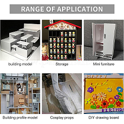 Foamed PVC Mould Plates&nbsp;DIY-BC0004-67B