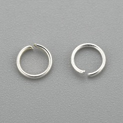 304ステンレススチールオープン丸カン  ラウンド  銀  24ゲージ  3.5x0.5mm  内径：2.5mm&nbsp;STAS-H380-10S-B