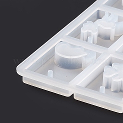 DIY Rectangle Pendant Silicone Molds&nbsp;DIY-E058-01