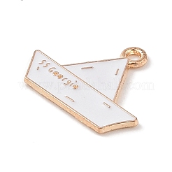 Alloy Enamel Pendants&nbsp;ENAM-Z010-16KCG