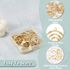DIY Geometry Earring Making Kit&nbsp;DIY-TA0005-30