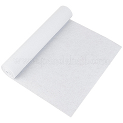 長方形のフェルト生地ロール  DIY工芸品  ホワイト  400x1mm  3 m /ロール&nbsp;DIY-CY0003-96A