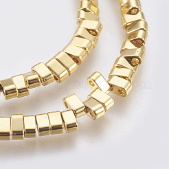 Electroplated Non-magnetic Synthetic Hematite Beads Strands&nbsp;G-E495-11B