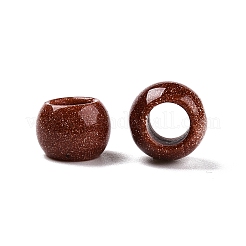 Synthetic Goldstone Beads&nbsp;G-T092-10mm-14