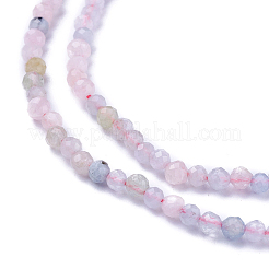 Natural Morganite Beads Strands&nbsp;G-F619-08-3mm