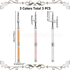 3Pcs 3 Colors Iron Alligator Memo Clips&nbsp;AJEW-WR0002-29